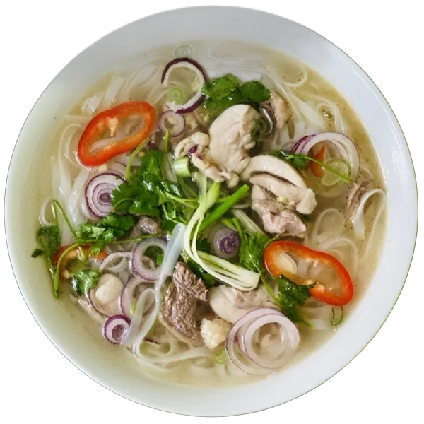 Phở – vietnamesische Nudelsuppe